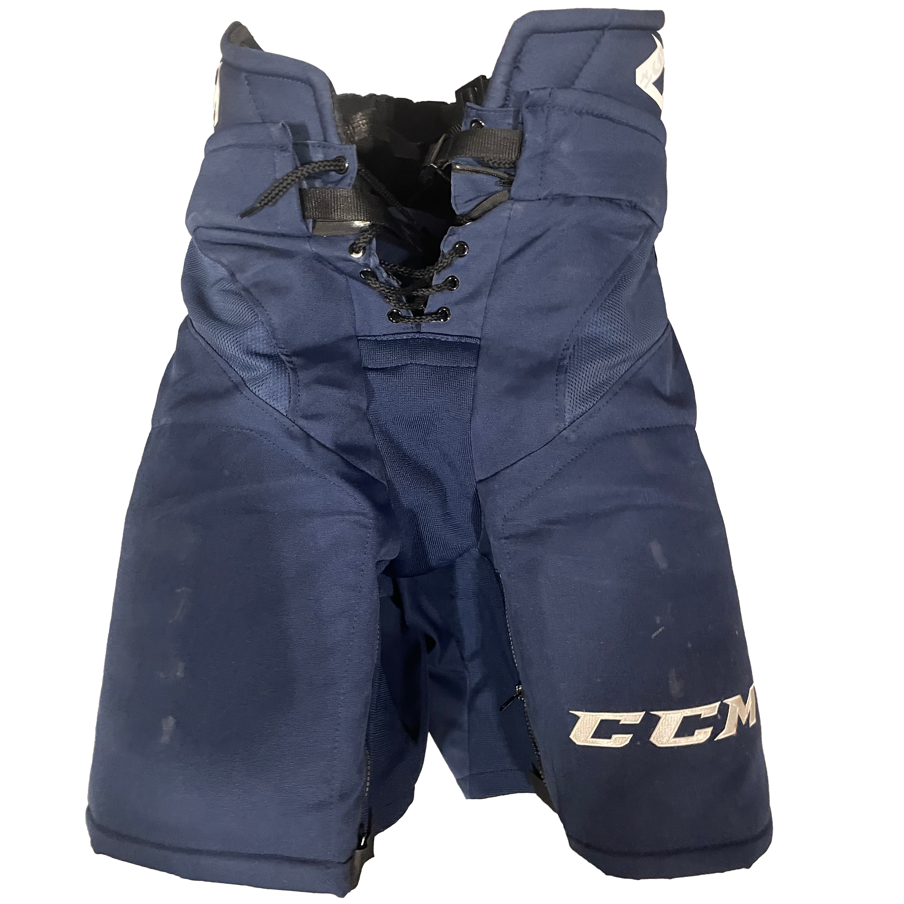 CCM HP32 - Pantalon de hockey NCAA Pro Stock d'occasion (bleu marine)
